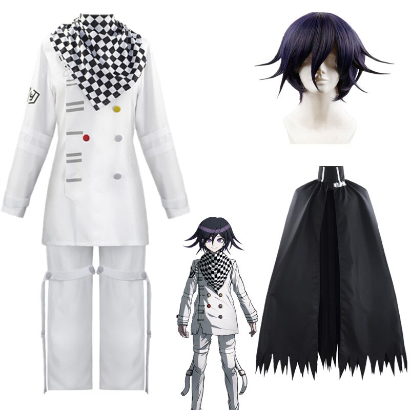 Danganronpa V3 Kokichi Oma ڽ ǻ,   Ÿ Ǯ Ʈ  ī  ִϸ̼ Ƿ ǱԾ Disfraz ҷ